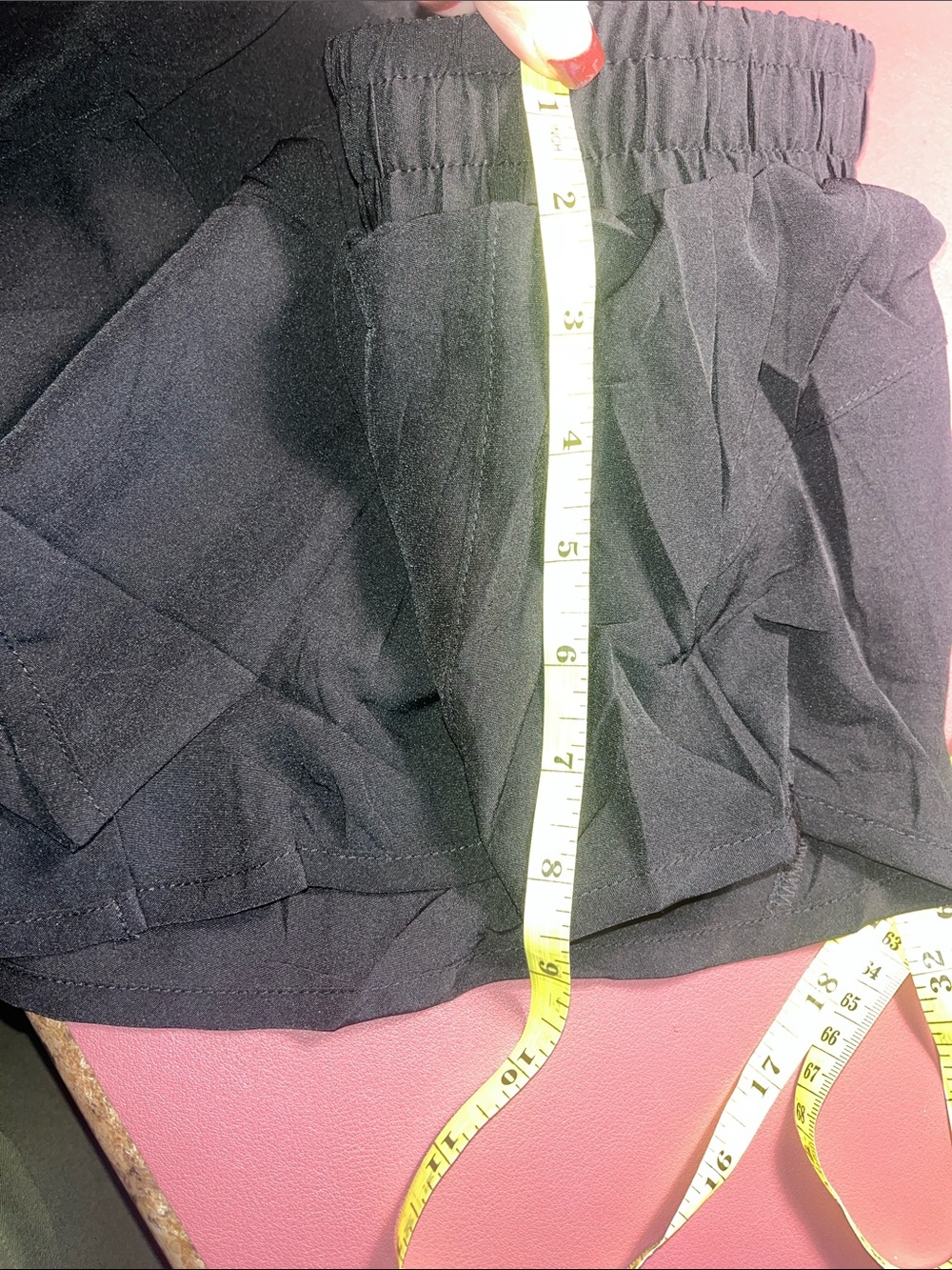 3 pair Black Women's Layered Running Shorts. NWOT - Picture 6 of 9